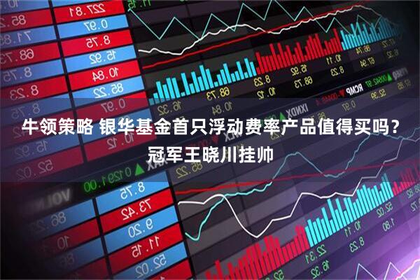 牛领策略 银华基金首只浮动费率产品值得买吗？冠军王晓川挂帅