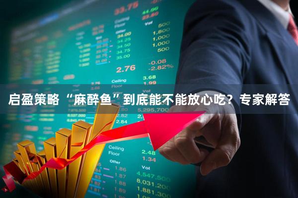 启盈策略 “麻醉鱼”到底能不能放心吃？专家解答