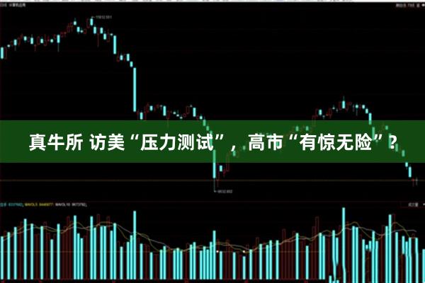 真牛所 访美“压力测试”，高市“有惊无险”？